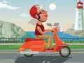 Spel Kleur Stad Scooter Rit aanlyn