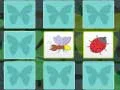 Spel Kinders geheue met insekte aanlyn