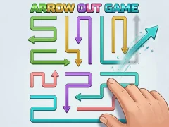 Spel Arrow Out Game aanlyn