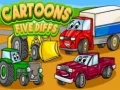 Spel Karakters Vyf Verskille aanlyn Spel Karakters Vyf Verskille aanlyn