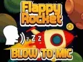 Spel Flappy Raket Met Blas aanlyn