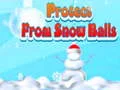 Spel Beskerm teen sneeubal aanlyn