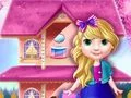 Spel Prinses Pop Huis Dekorasie aanlyn