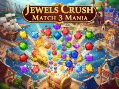 Spel Jewels Crush Match 3 Mania aanlyn