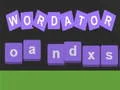 Spel Woordeator aanlyn