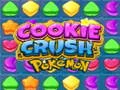 Spel Cookie Crush Pokémon aanlyn