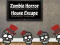Spel Ontsnapping uit Zombie Horrhuis aanlyn
