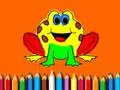 Spel Terug na Skool: Frog Kleurboek aanlyn Spel Terug na Skool: Frog Kleurboek aanlyn