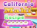 Spel Kalifornië Maki Resep aanlyn