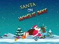 Spel Santa Op Fiets aanlyn
