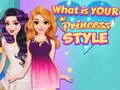 Spel Wat is jou prinsesstyl? aanlyn