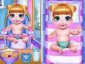 Spel Prinses Nuwe Gebore Tweeling Baba Sorg aanlyn Spel Prinses Nuwe Gebore Tweeling Baba Sorg aanlyn