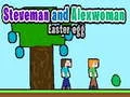 Spel Steveman en Alexwoman: Paas-eier aanlyn