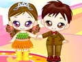 Spel Babies Aankleed aanlyn