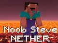 Spel Noob Steve Nether aanlyn