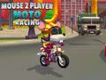 Spel Muis 2 Spelers Moto Renne aanlyn