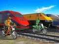 Spel Fiets teen Trein aanlyn