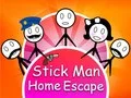 Spel Stickman: Ontsnapping uit die Huis aanlyn