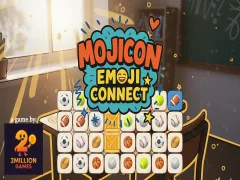 Spel Mojicon Emoji Connect aanlyn