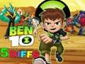 Spel Ben 10 5 Verskille aanlyn Spel Ben 10 5 Verskille aanlyn