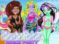 Spel Monster Skool Strandpartytjie aanlyn