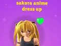 Spel Sakora: Anime Kleding aanlyn