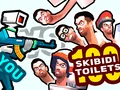 Spel Jy teen 100 Skibidi-Toilette aanlyn