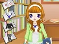 Spel Biblioteek Meisie Aankleed aanlyn
