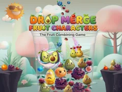 Spel Drop Merge Fruit Karakters aanlyn