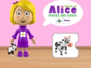 Spel Wêreld van Alice Beelde en Woorde aanlyn Spel Wêreld van Alice Beelde en Woorde aanlyn