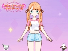 Spel Anime Poppe Aankleed aanlyn