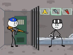Spel Stickman Gevangenisstorie aanlyn