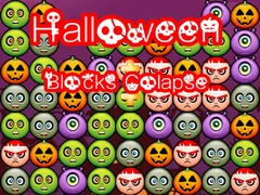 Spel Halloween Blok Ineenstorting aanlyn