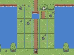 Spel Mistiese Vierkant. Mysteriepad aanlyn