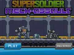 Spel Super Soldaat Mech Aanval aanlyn Spel Super Soldaat Mech Aanval aanlyn