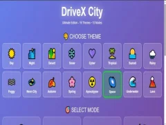 Spel DriveX City aanlyn