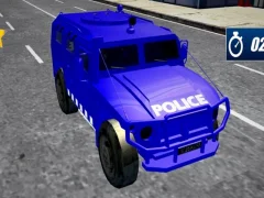 Spel Polisie bestuur voertuie simulator aanlyn