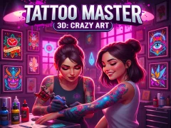 Spel Tattoo Master 3D: Crazy Art aanlyn