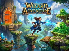 Spel Wizzard Adventure aanlyn