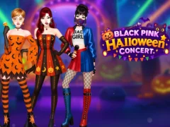 Spel Swart Pienk Halloween Konsert aanlyn