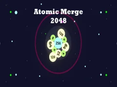 Spel Atoom-samesmelting 2048 aanlyn