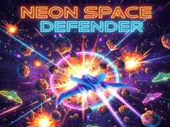 Spel Neon Space Defender aanlyn