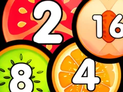 Spel Merge Balls Shooter 2048 Connect Fruit aanlyn