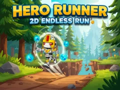 Spel Hero Runner 2D Endless Run aanlyn