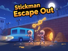 Spel Stickman ontsnap uit aanlyn