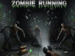 Spel Zombie hardloop aanlyn