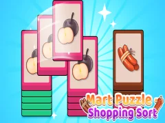 Spel Mart Puzzle Shopping Soorte aanlyn