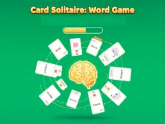 Spel Kaart Solitaire: Woordspel aanlyn