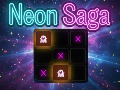 Spel Neon Saga aanlyn