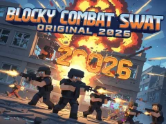 Spel Blocky Combat Swat Oorspronklik 2026 aanlyn